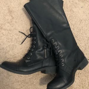 Half Laced Boots